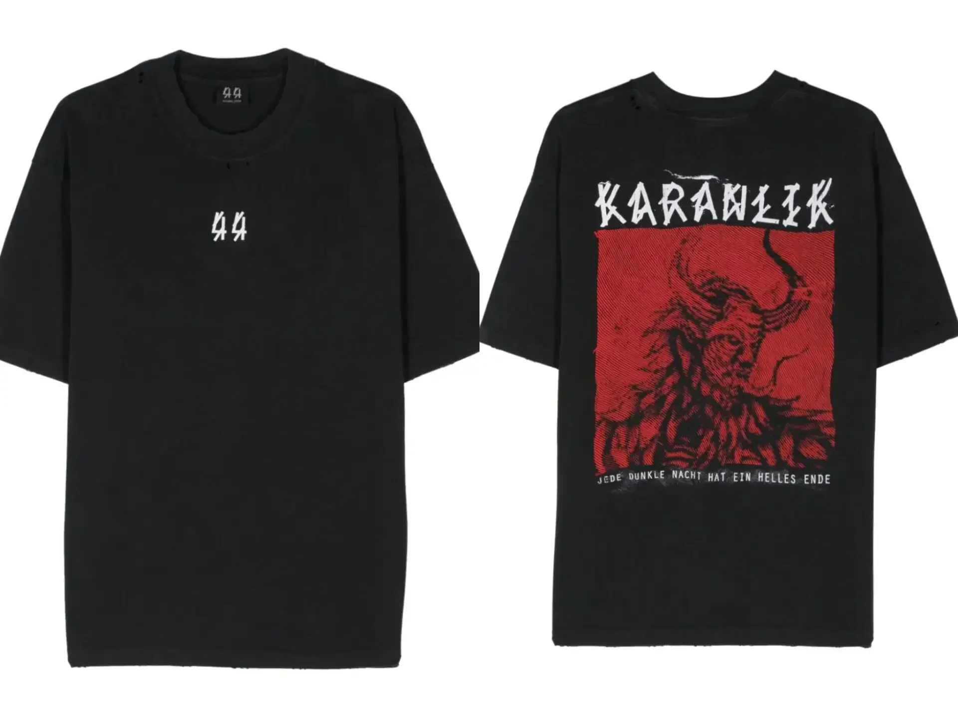 44 LABEL GROUP Cotton T-shirt  - Men'S Fashion Labels ulasan dan harga